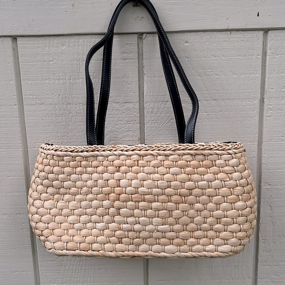 Polka Dot Basket bag with hat